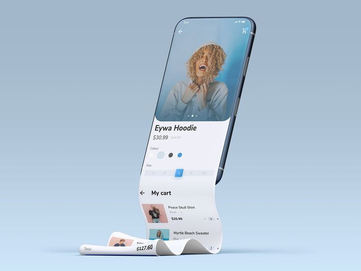 Free Long Scroll App Screen Mobile Mockup PSD Set - Good Mockups